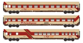 L.S. Models LS96032DC - H0 - 3-tlg. Set Ferienexpress, TUI, Ep. IV